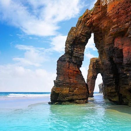 Apartamento Playa Catedrales Con Terraza Barreiros Exterior foto
