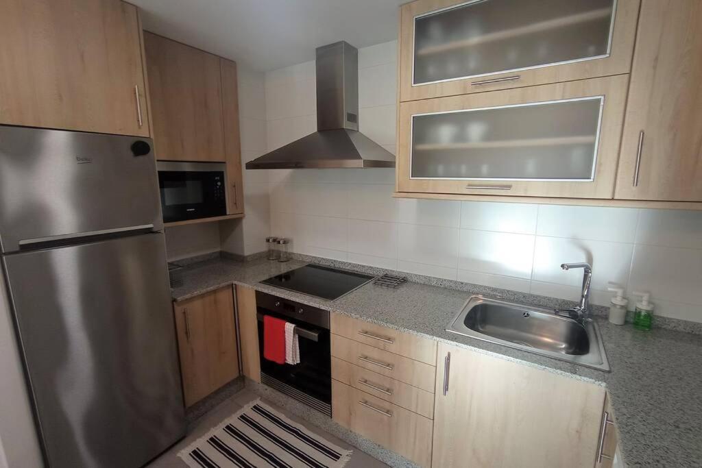 Apartamento Playa Catedrales Con Terraza Barreiros Exterior foto